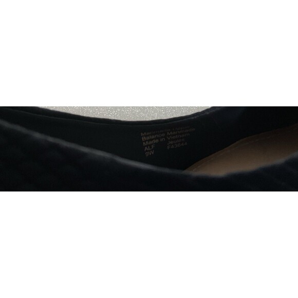 Alfani Step N Flex Joules Textured Pointed Pumps Navy Blue - Picture 8 of 8